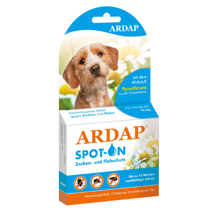 ARDAP Spot-On für kleine Hunde unter 10 kg